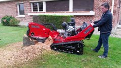 STUMP GRINDER -TRACK DRIVEN