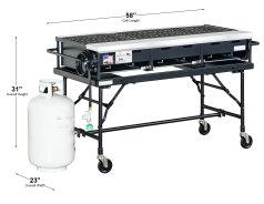 BBQ 21″ X 60″