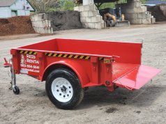 TRAILER, BOX 4’x6′ TAILGATE