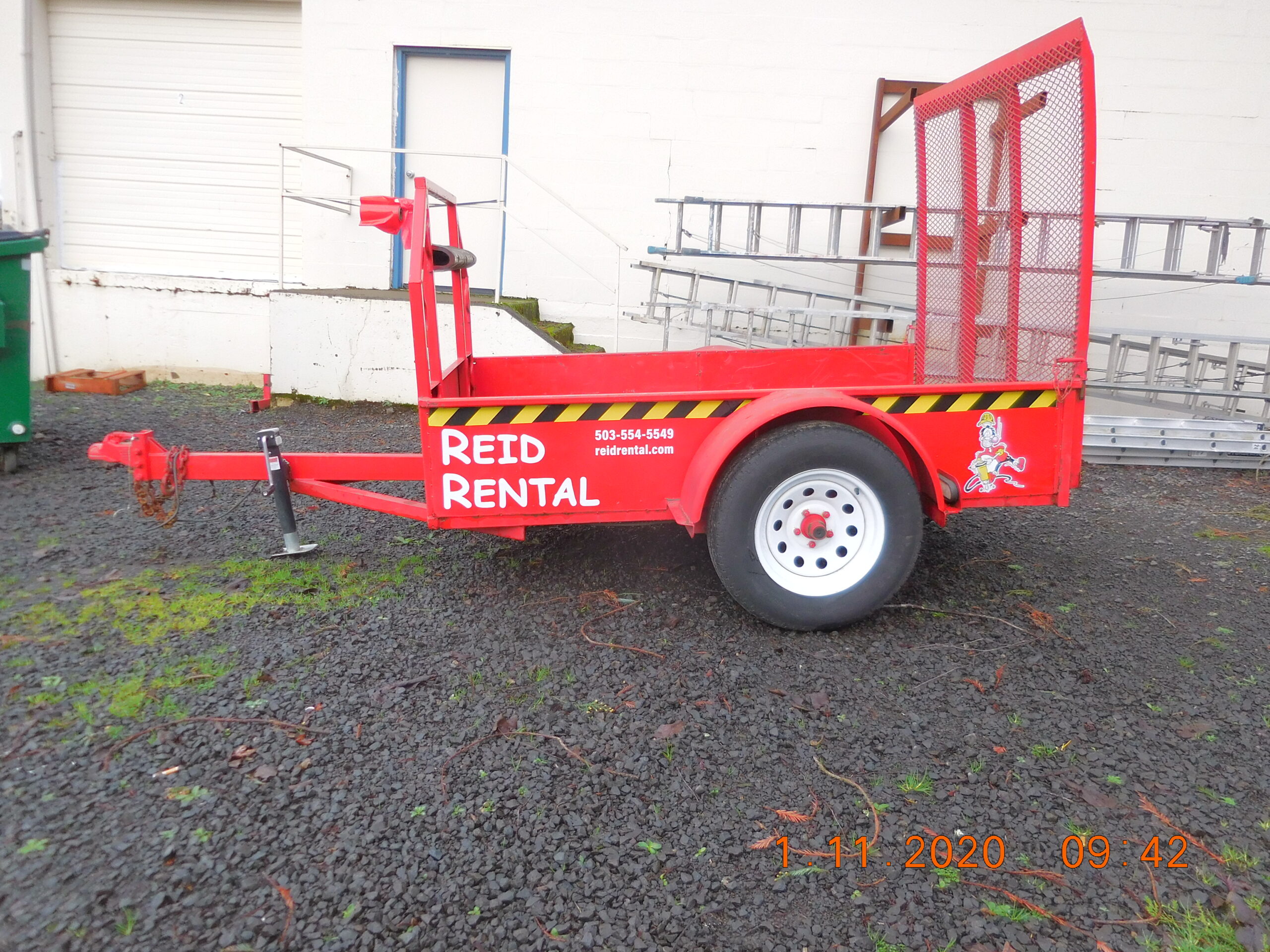 APPLIANCE TRAILER 5'X7' Reid Rental Newberg