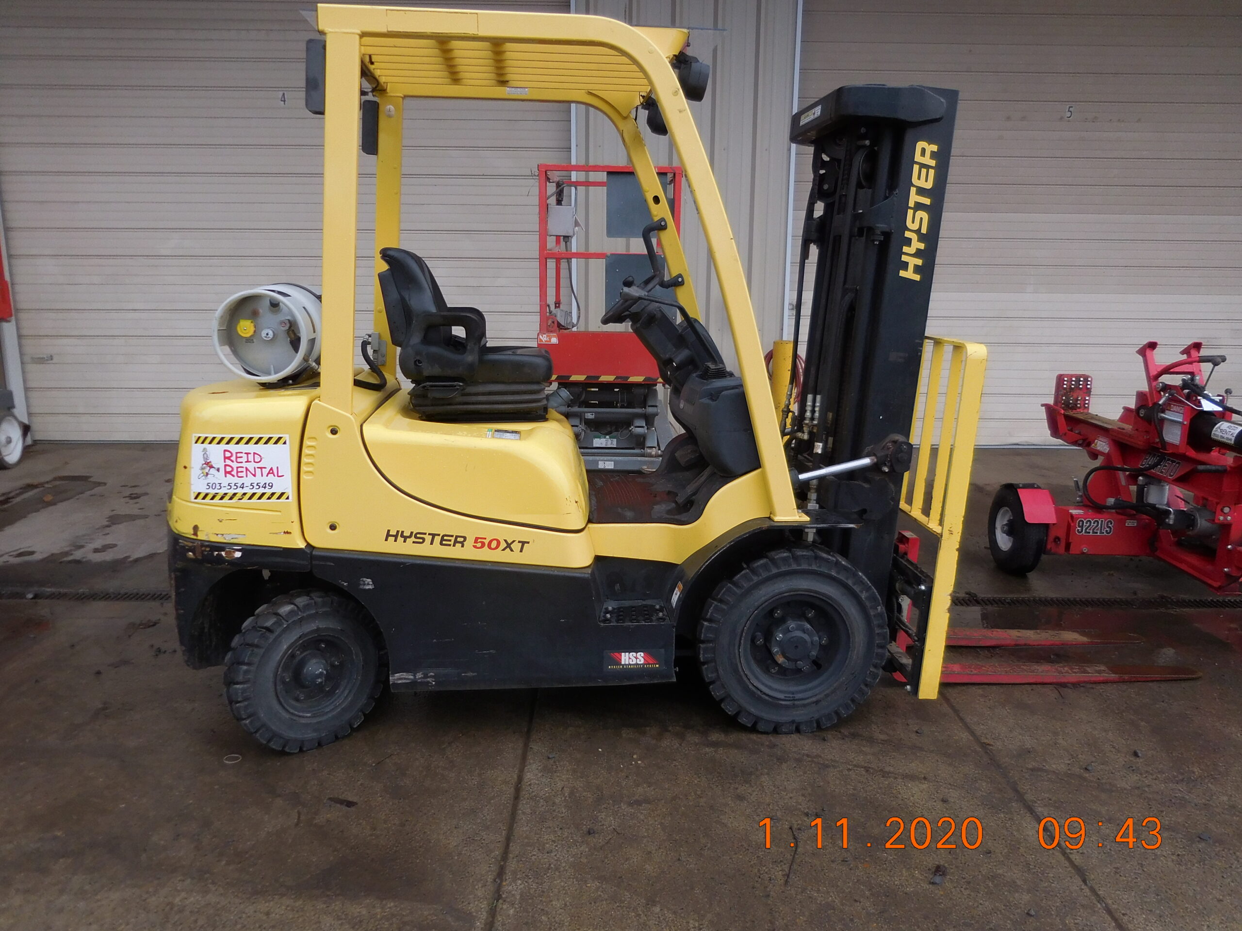 5k Forklift 48 Reid Rental Newberg